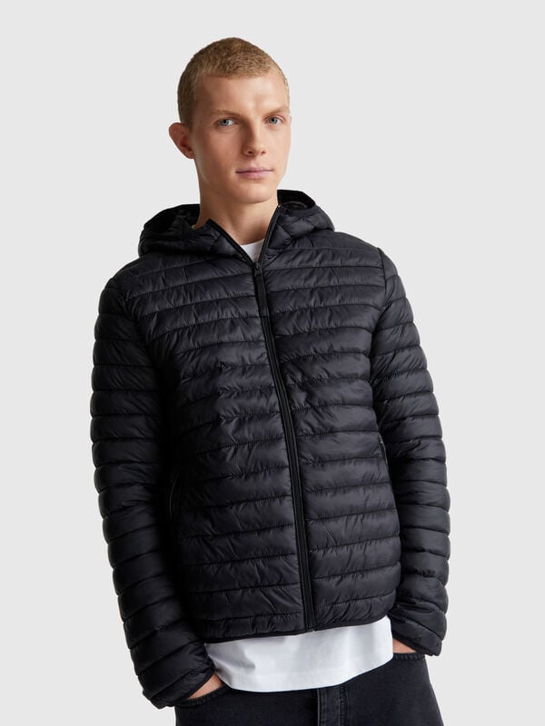 Regular fit puffer jacket with padding Men