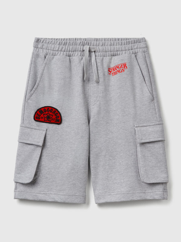 Stranger Things cargo shorts Junior Boy