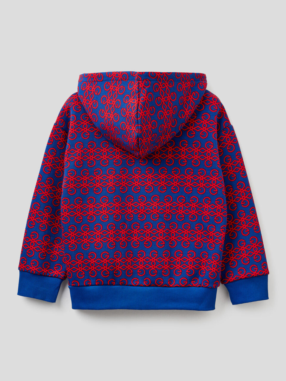 Monogrammed sweatshirt with hood by Ghali image number 2