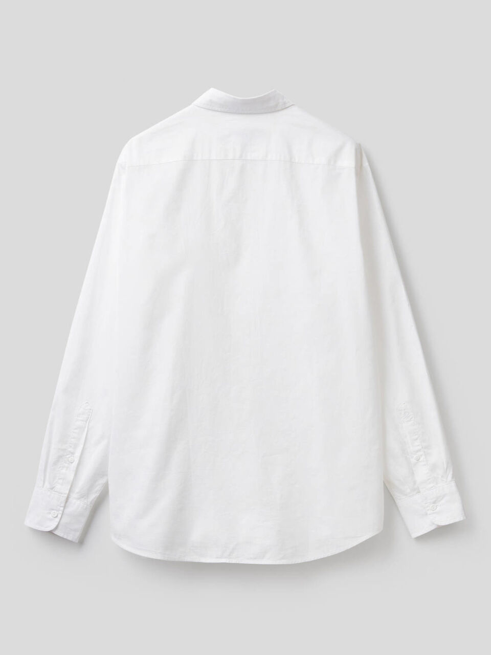 100% cotton shirt with botanical print image number 2