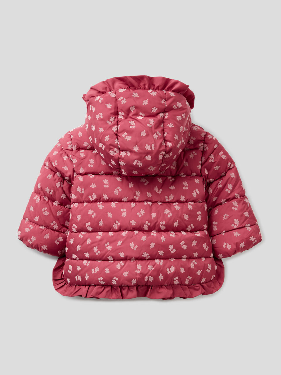 Padded jacket with rouches image number 2