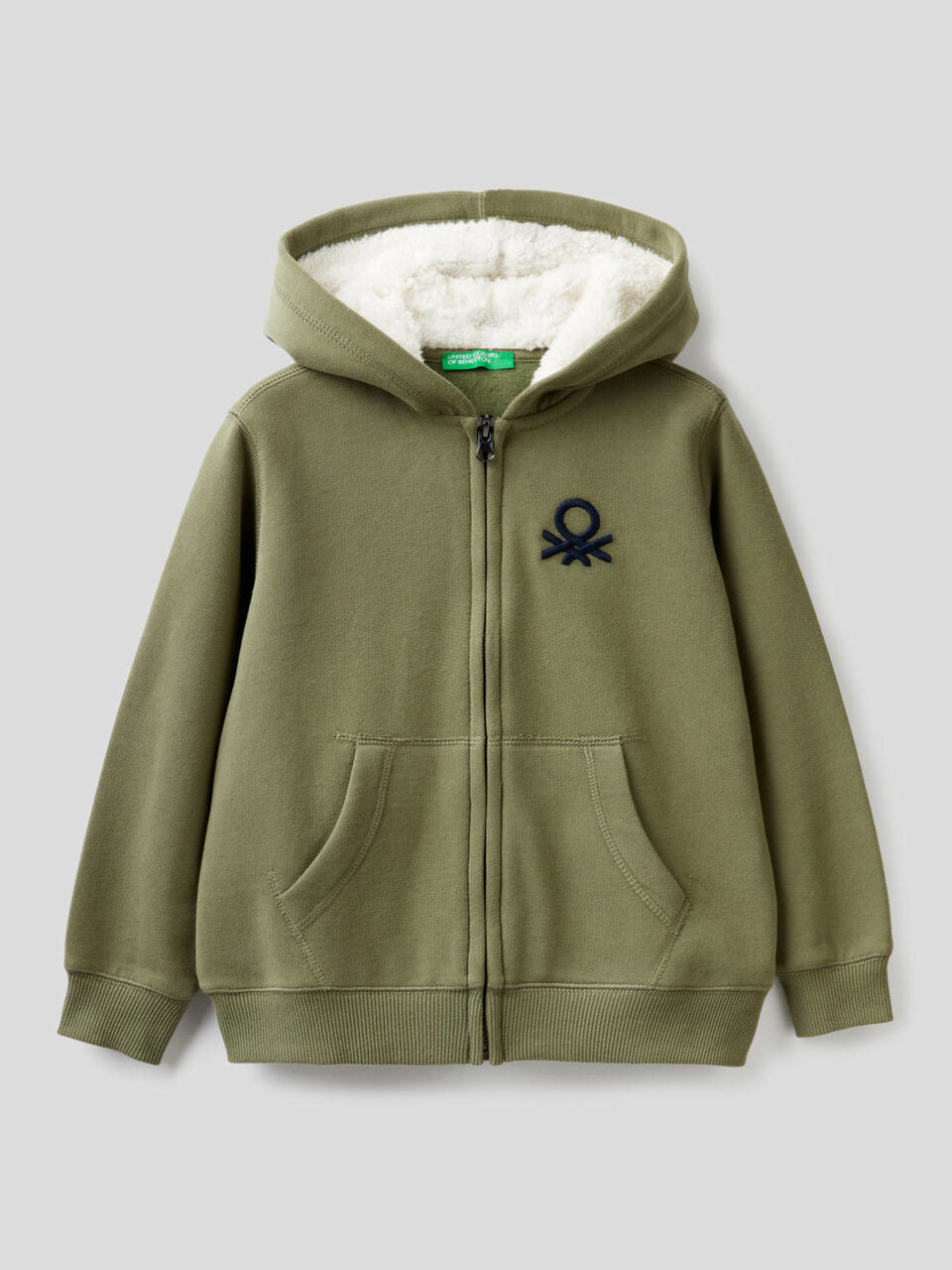 Zip-up hoodie Junior Boy image number 1