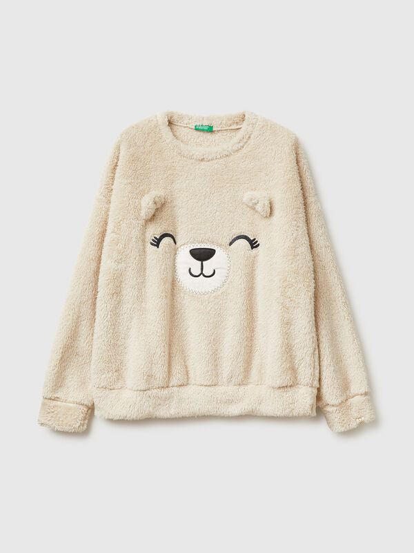 Teddy fur sweater Women