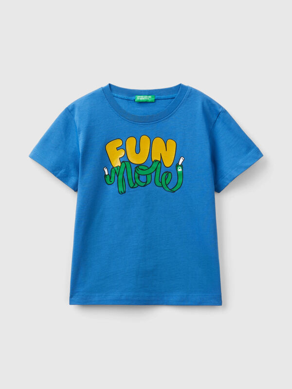 T-shirt with embossed print Junior Boy