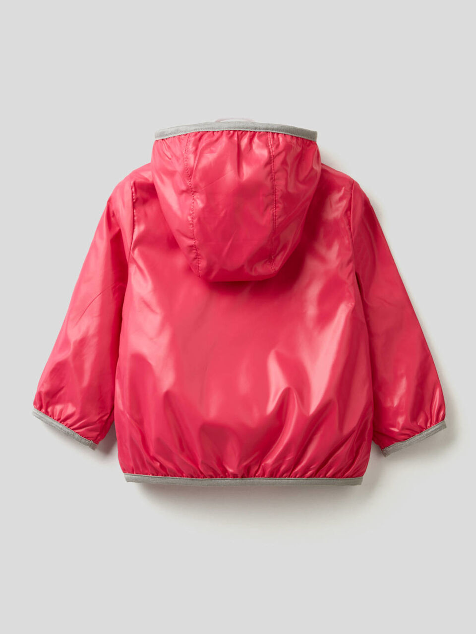 Jacket with zipper and hood image number null