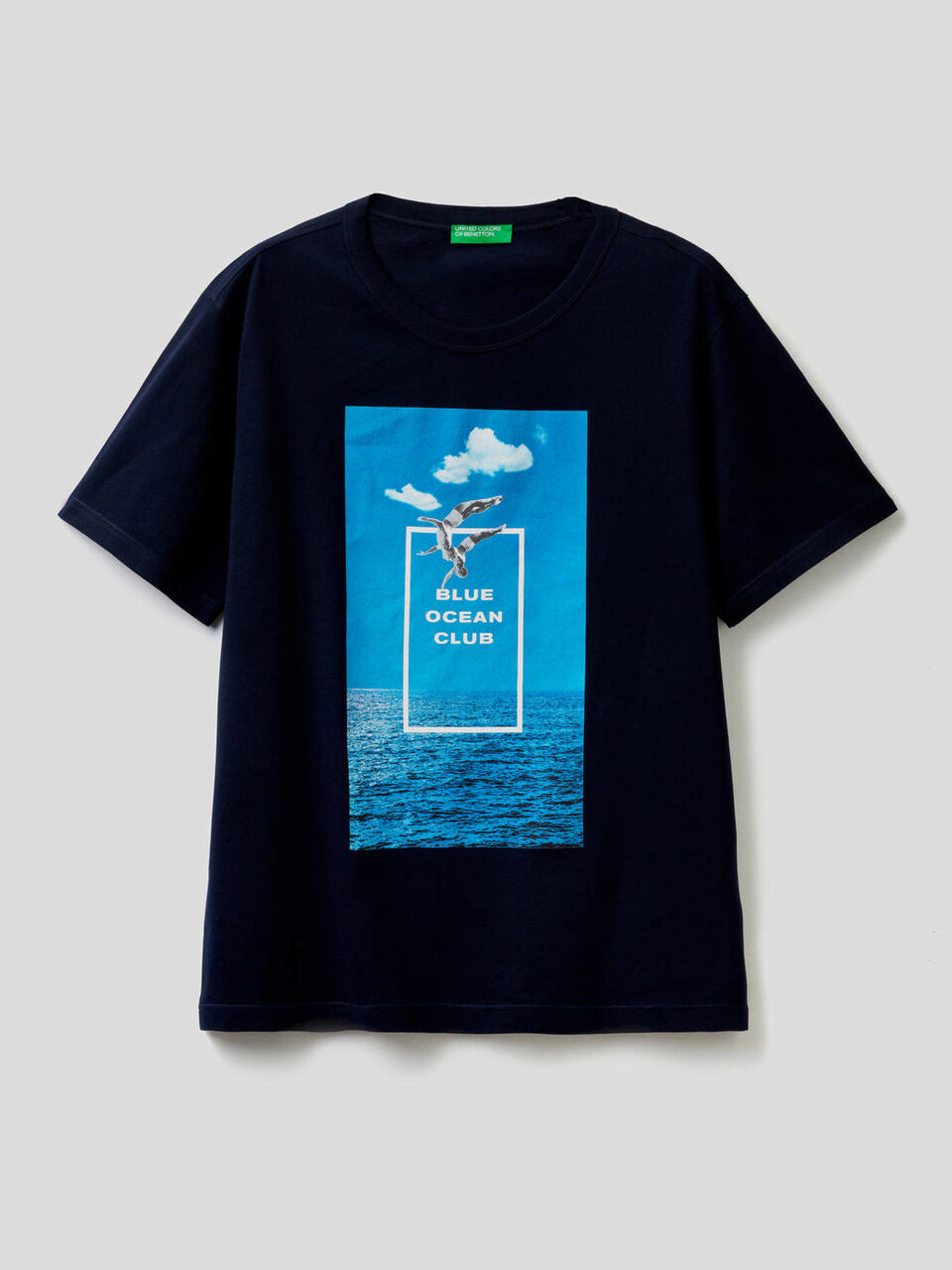 Organic cotton t-shirt with print image number 1