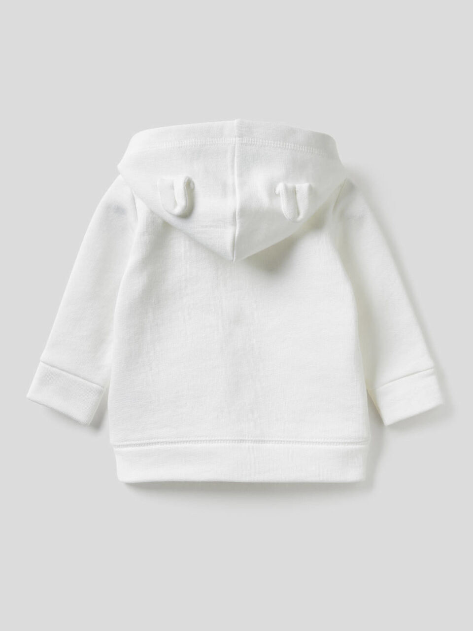 Sweatshirt with hood in organic cotton image number 2