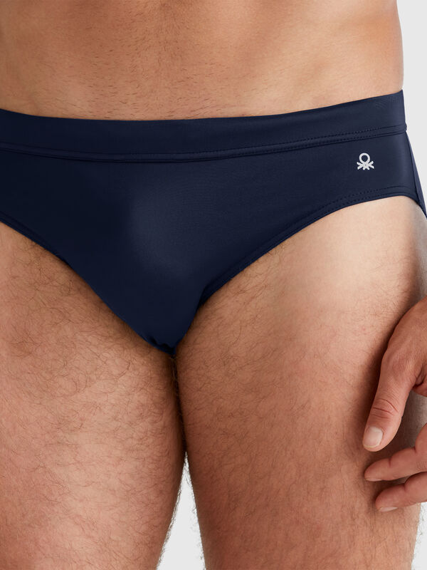 Swim bottoms with drawstring Men