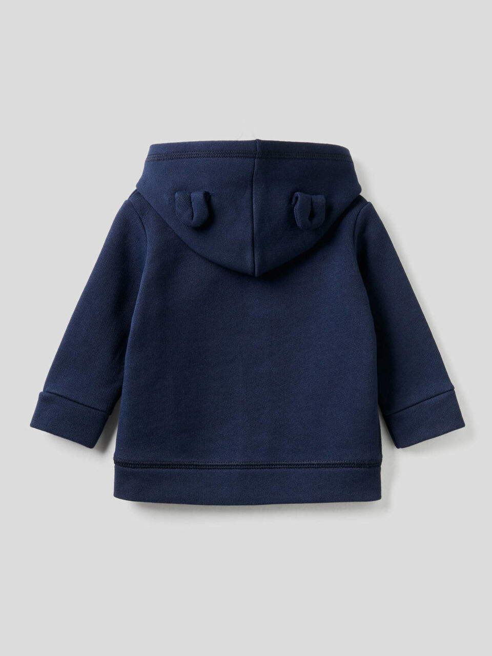 Sweatshirt with hood in organic cotton image number 2