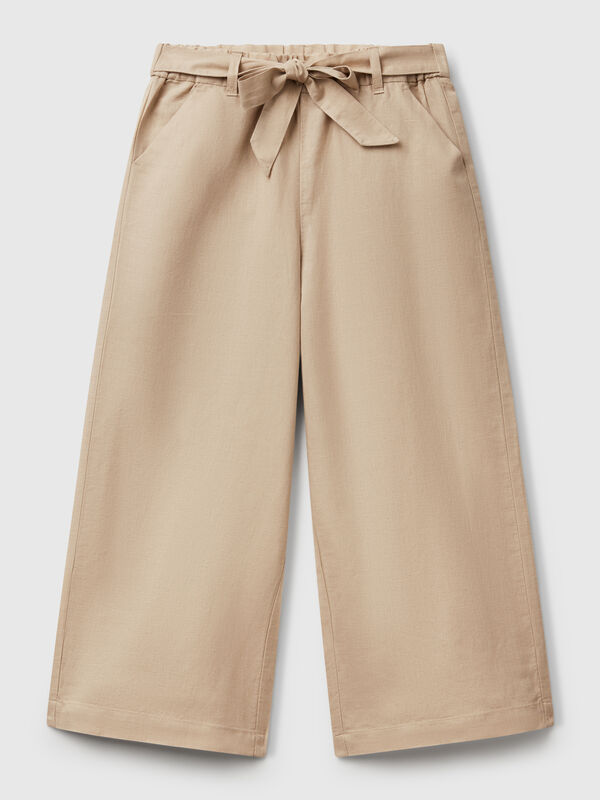 Trousers with sash Junior Girl