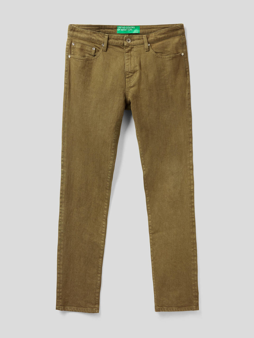 Five pocket trousers in stretch cotton image number 1