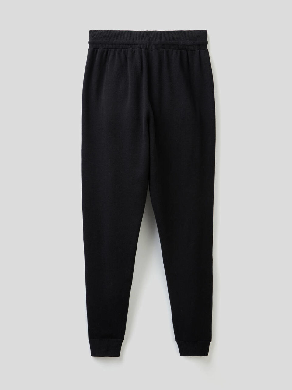 Trousers with drawstring in cotton tricot image number null
