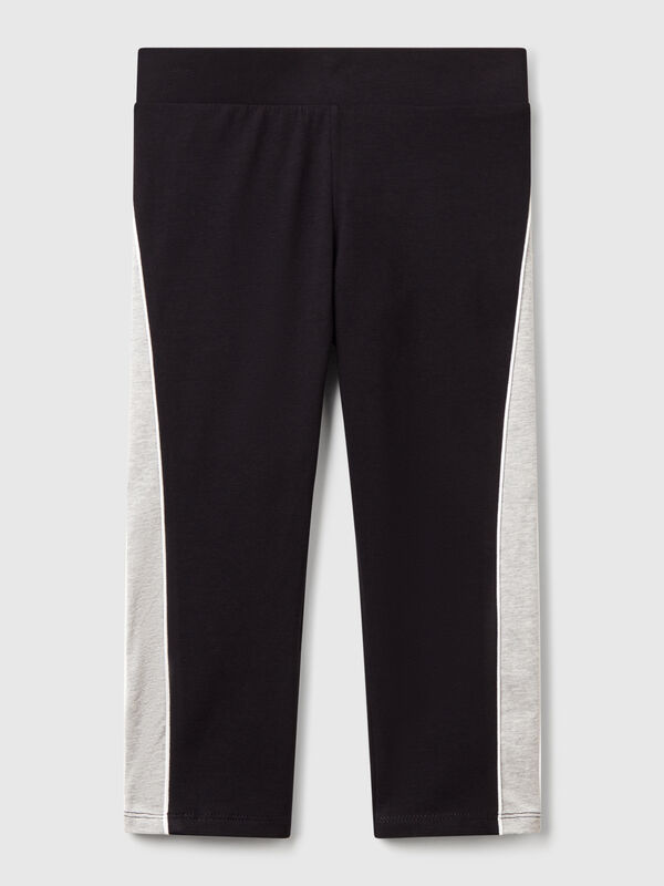 Sporty leggings with piping Junior Girl