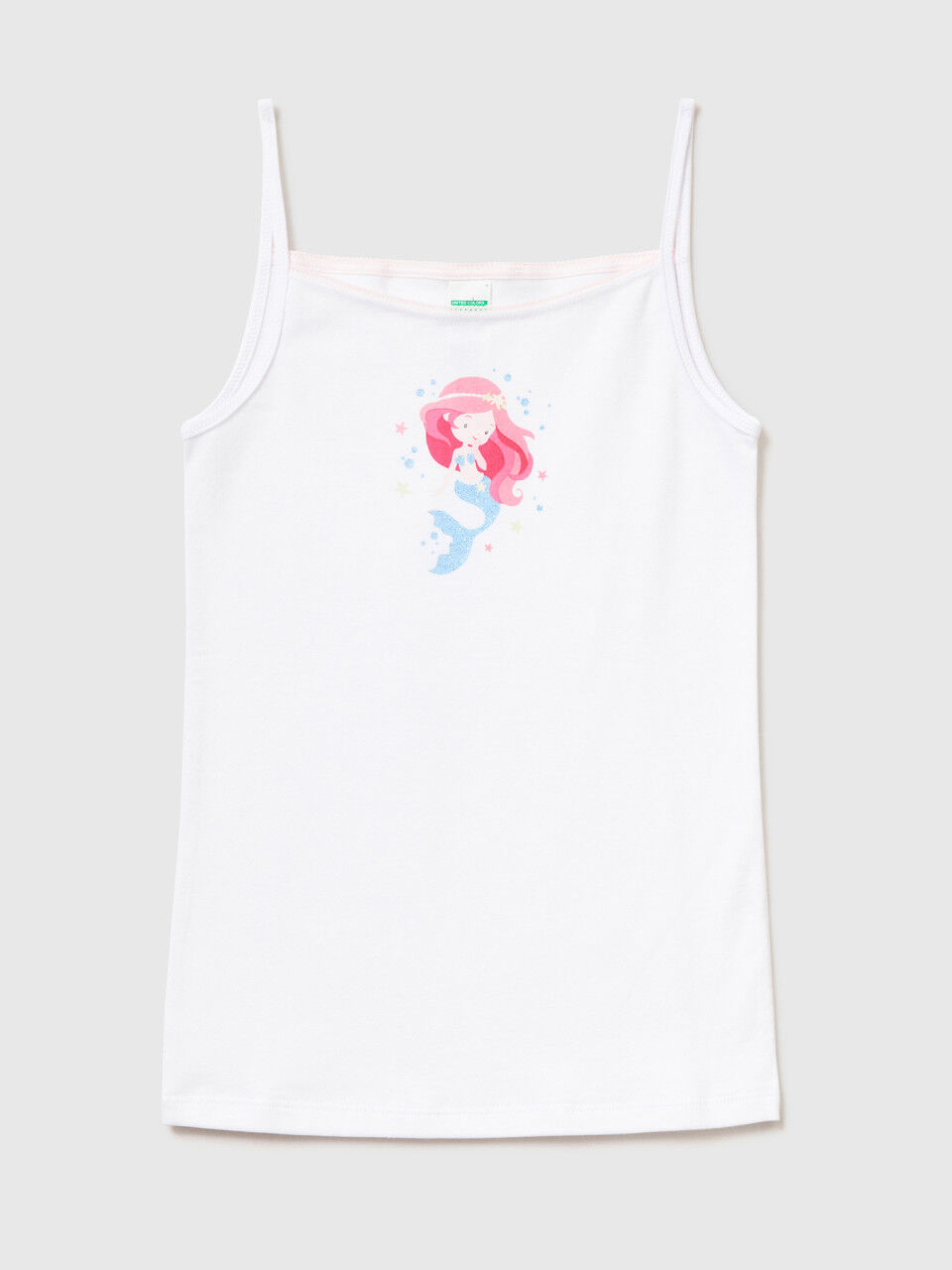 Underwear tank top with print