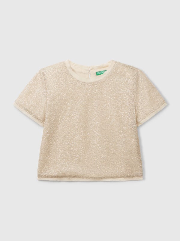 Top with sequins Junior Girl