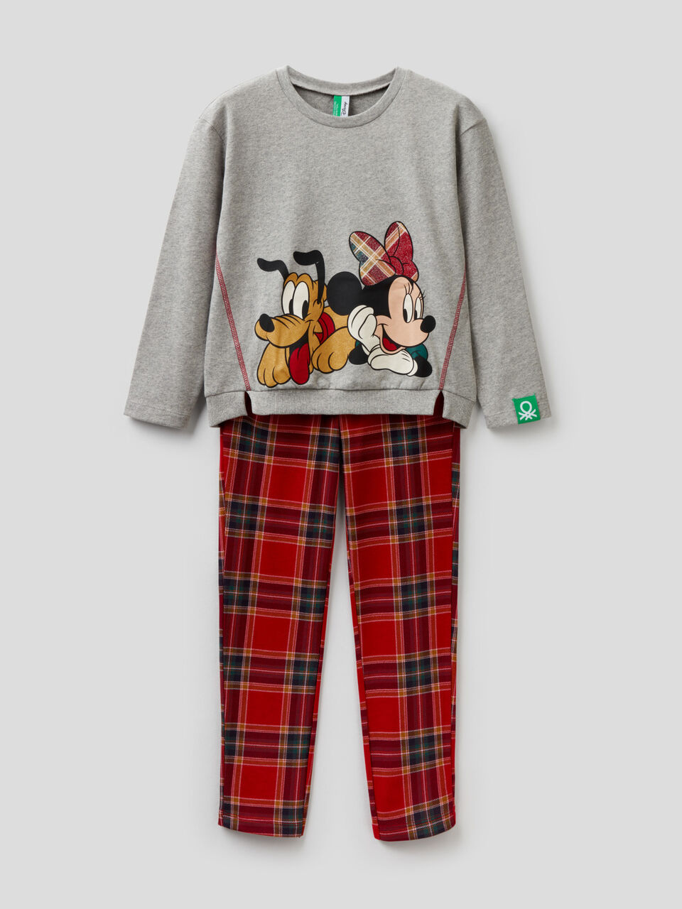 Pluto and Minnie pyjamas in pure cotton image number 1