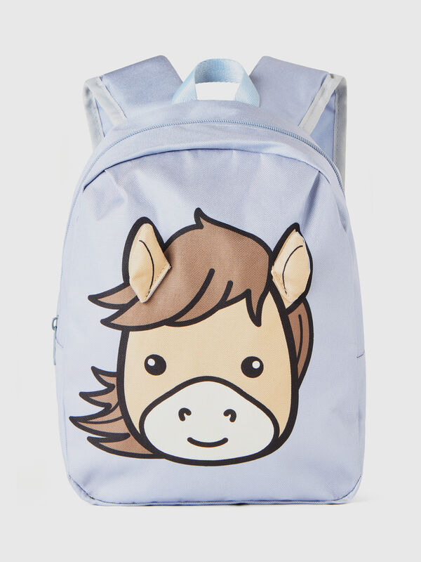Rucksack with print and applique Junior Boy