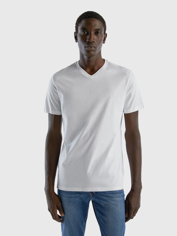 T-shirt in long fiber cotton Men