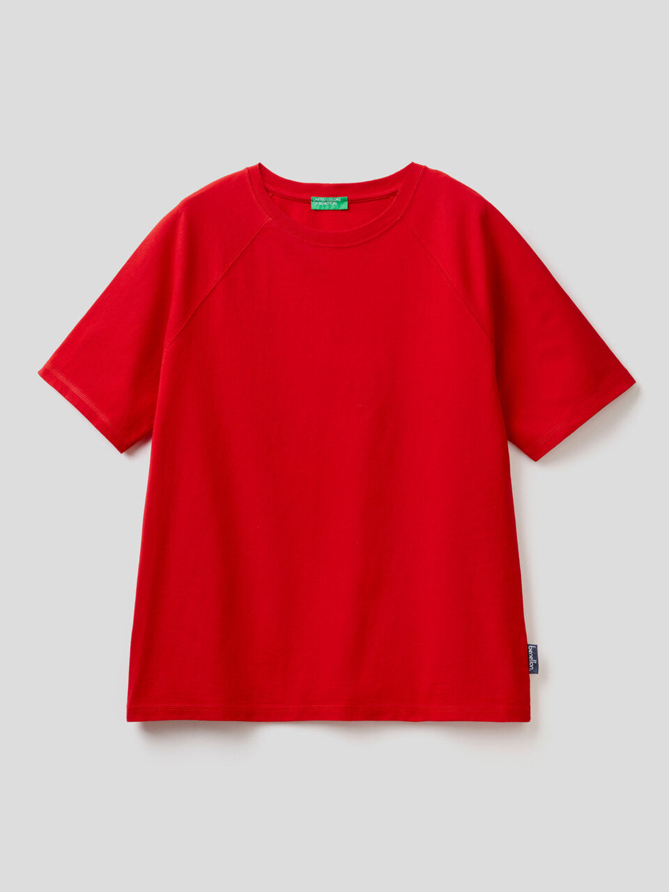 T-shirt with short raglan sleeves image number 1