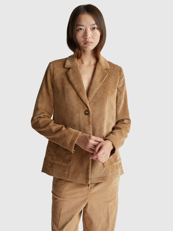 Corduroy blazer Women