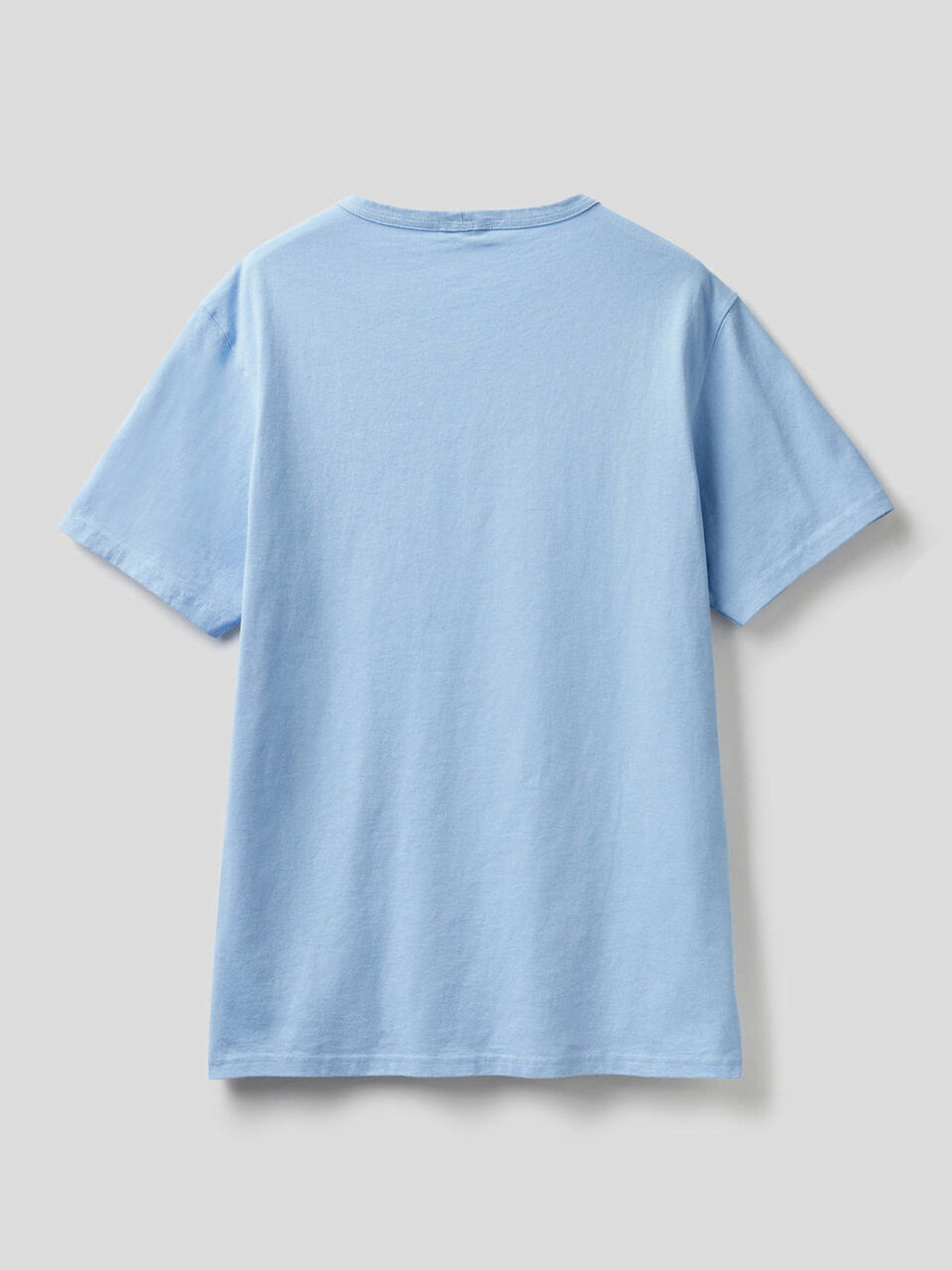 Pure cotton t-shirt with embroidery image number 2