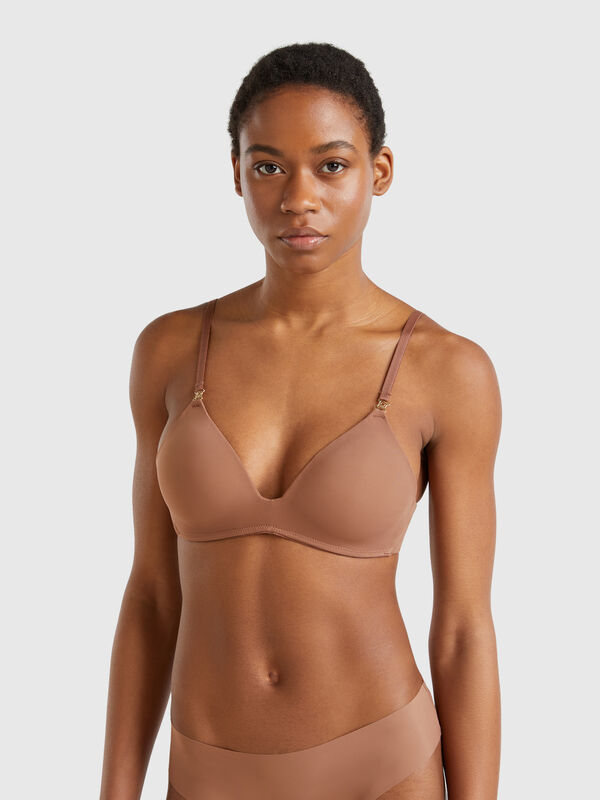 Padded triangle bra Women