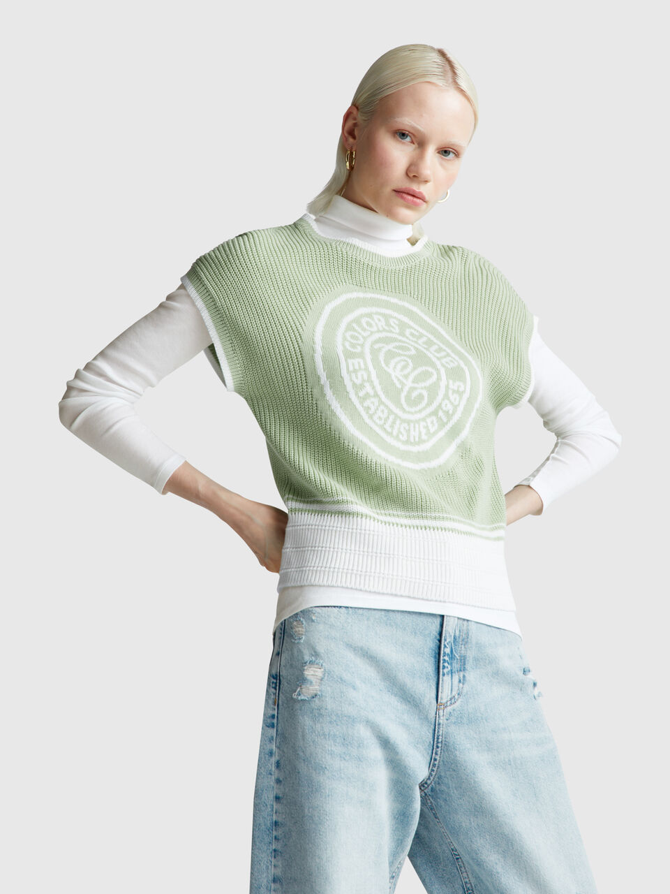 TURTLE NECK SWEATER Women image number null