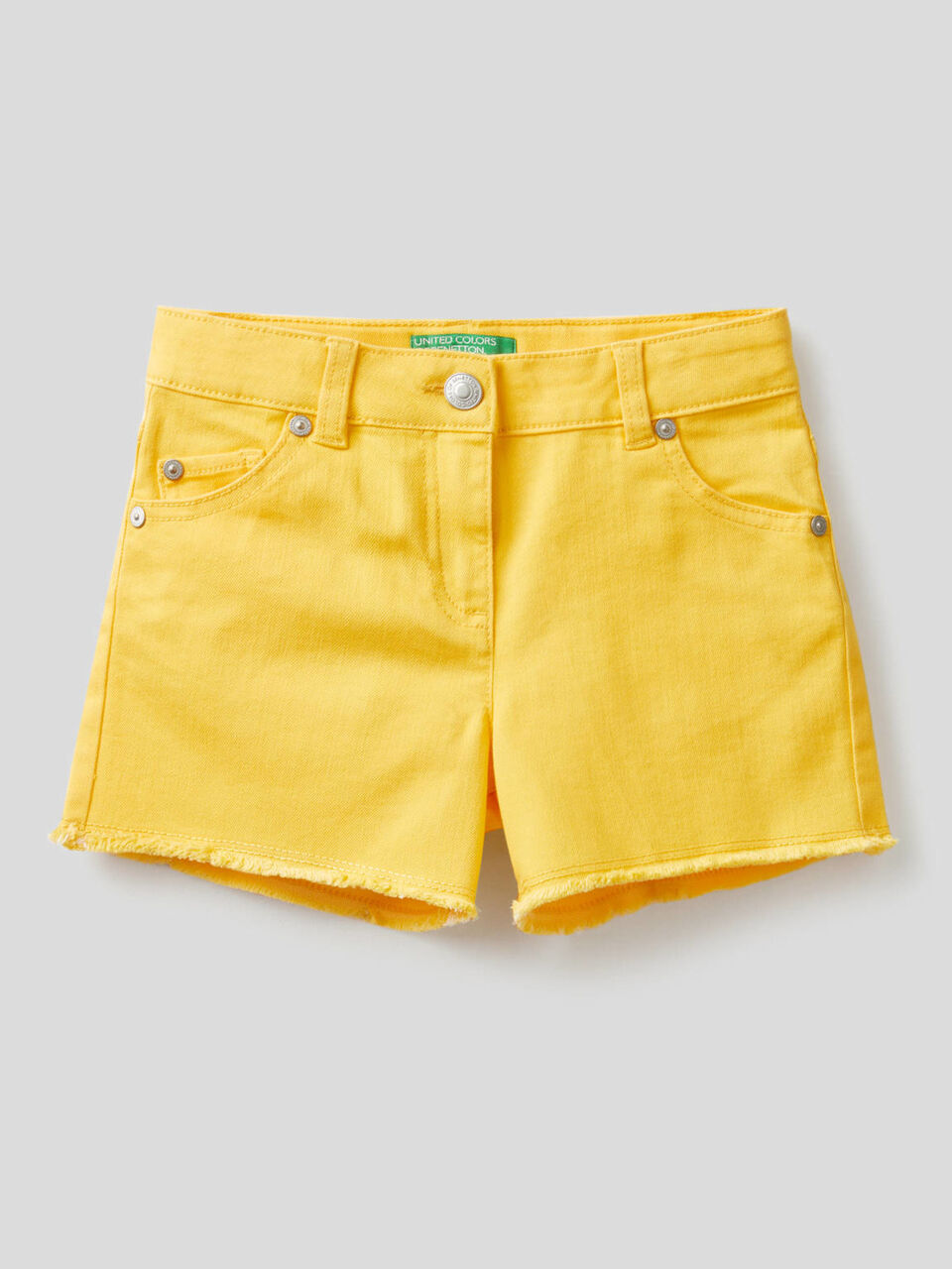 Shorts in stretch cotton blend image number null