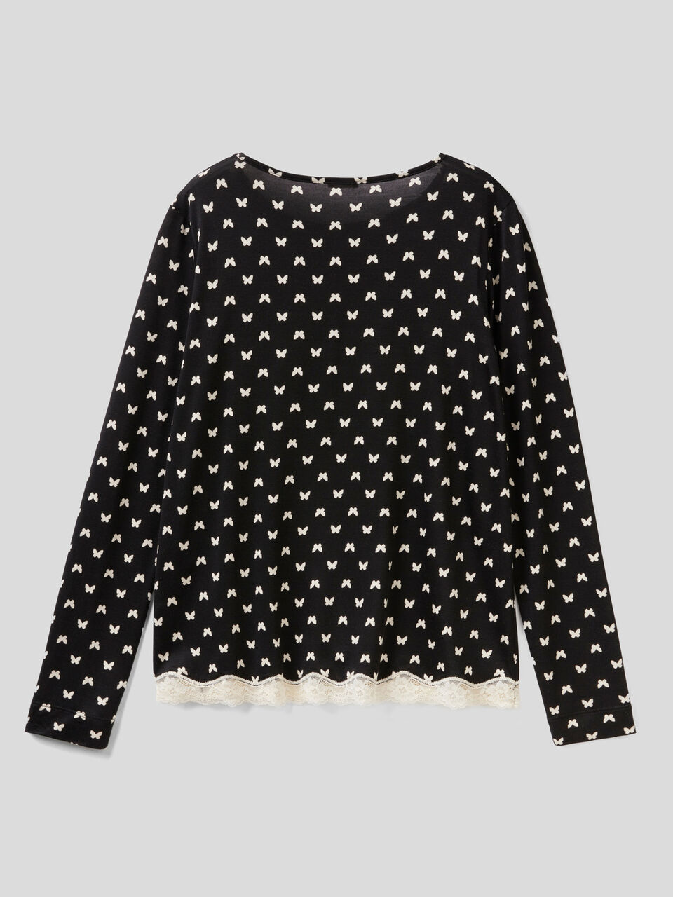 Patterned t-shirt in sustainable viscose image number 2