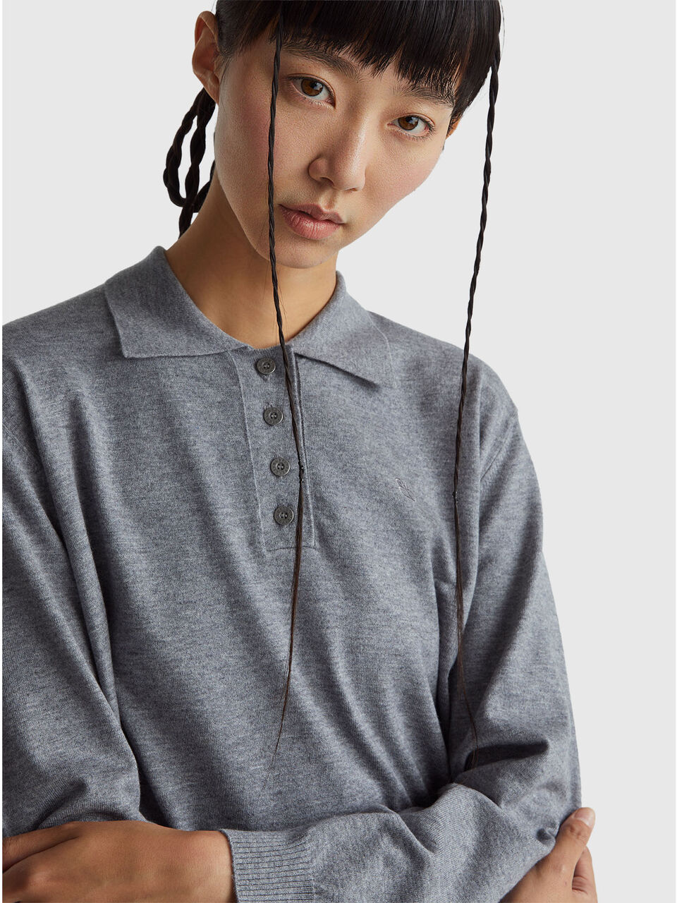 L/S POLO SHIRT Women image number null