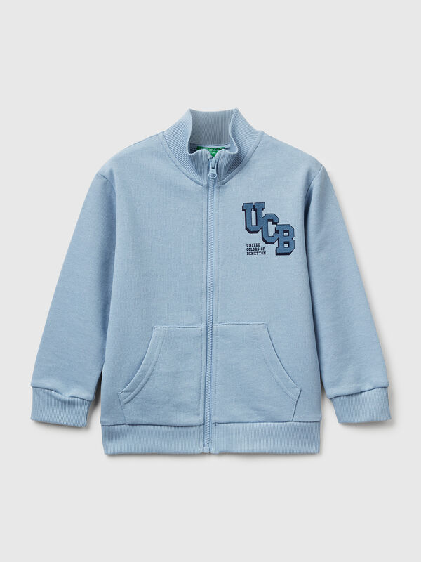 Cotton sweatshirt with logo Junior Boy