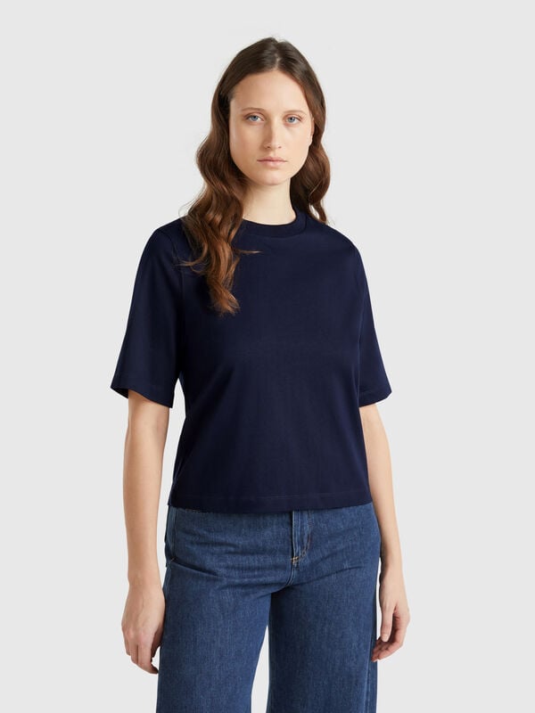 100% cotton boxy fit t-shirt Women