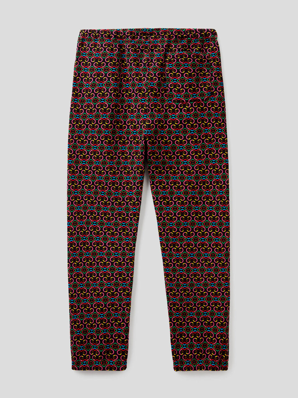 Monogram print unisex joggers by Ghali image number 2