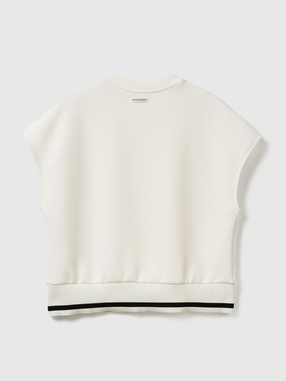 SLEEVELESS SWEATER Women image number null