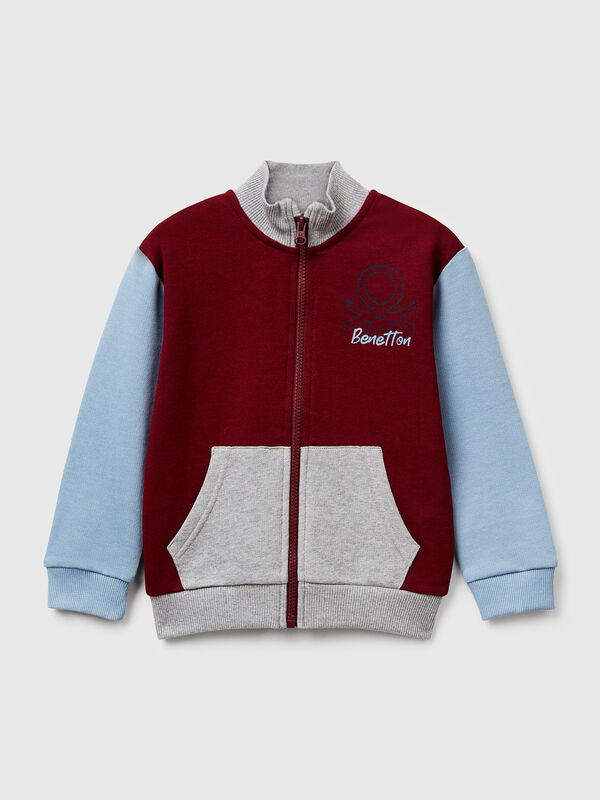Cotton sweatshirt with logo Junior Boy