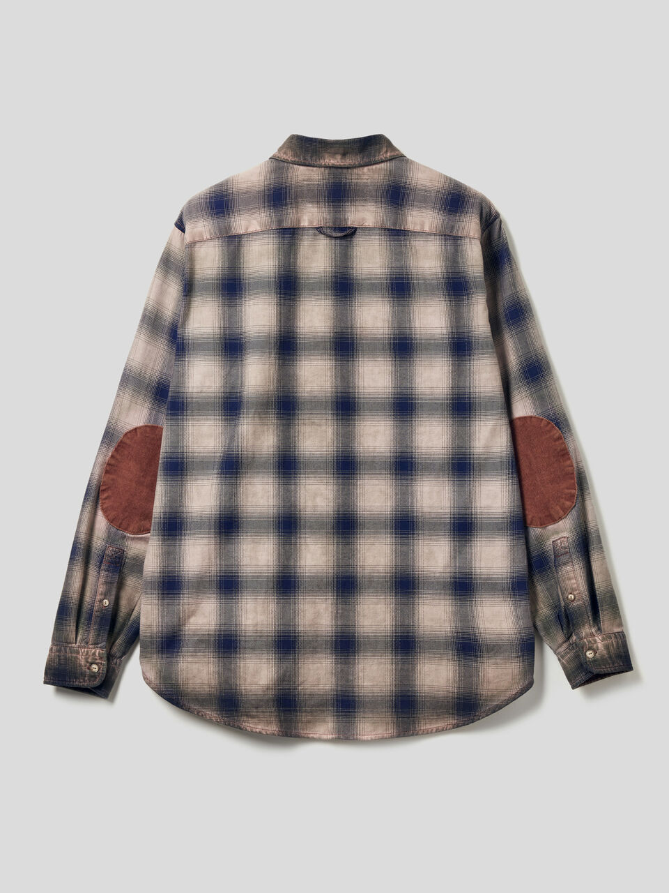 Check shirt with patches image number 2