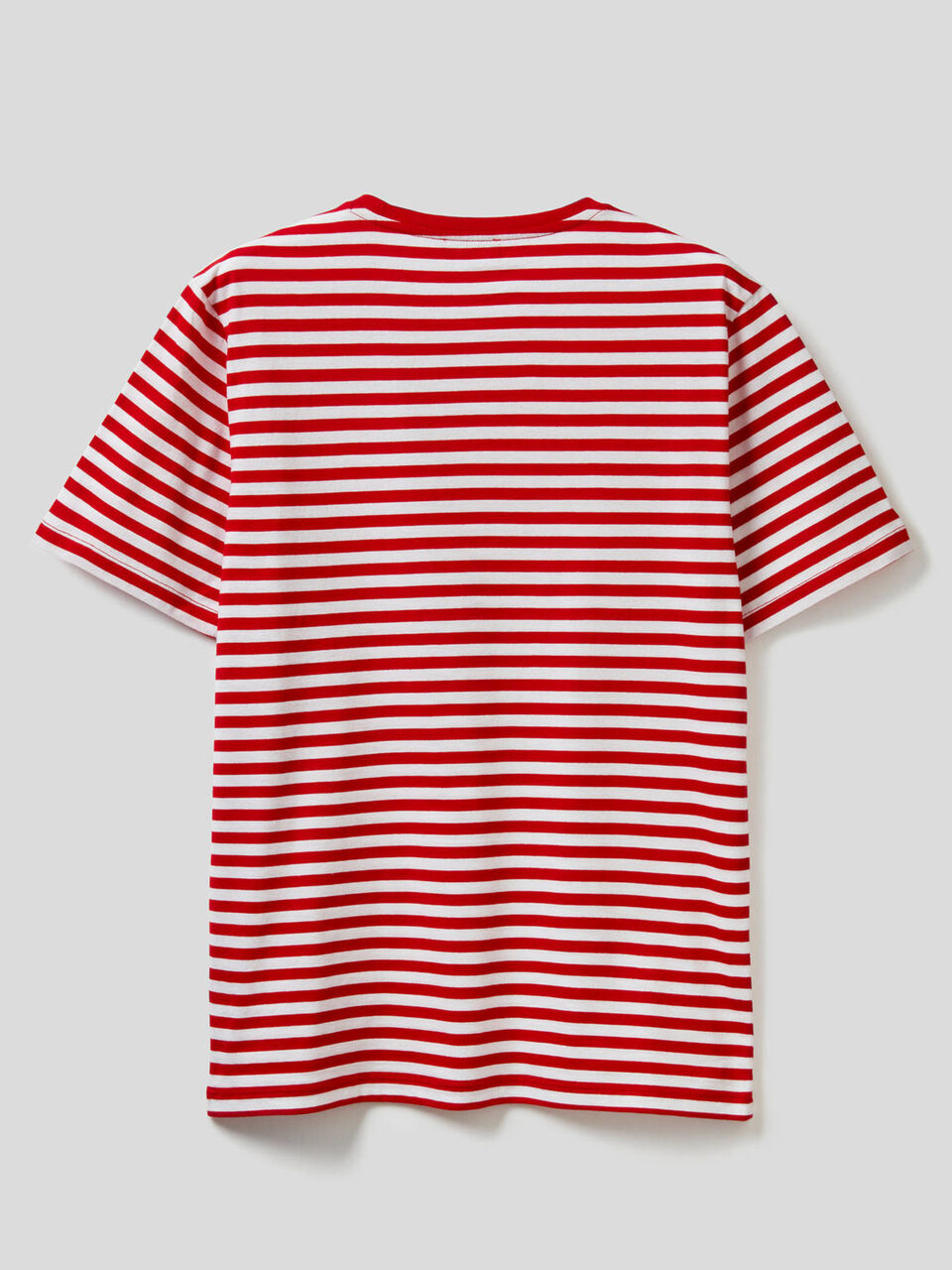 Striped t-shirt in pure cotton Men image number null