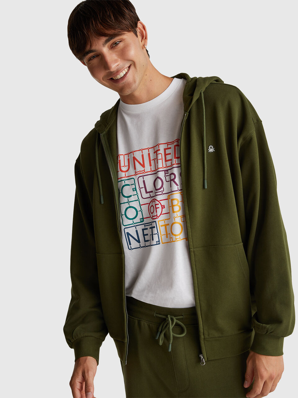 JACKET W/HOOD L/S Men image number null