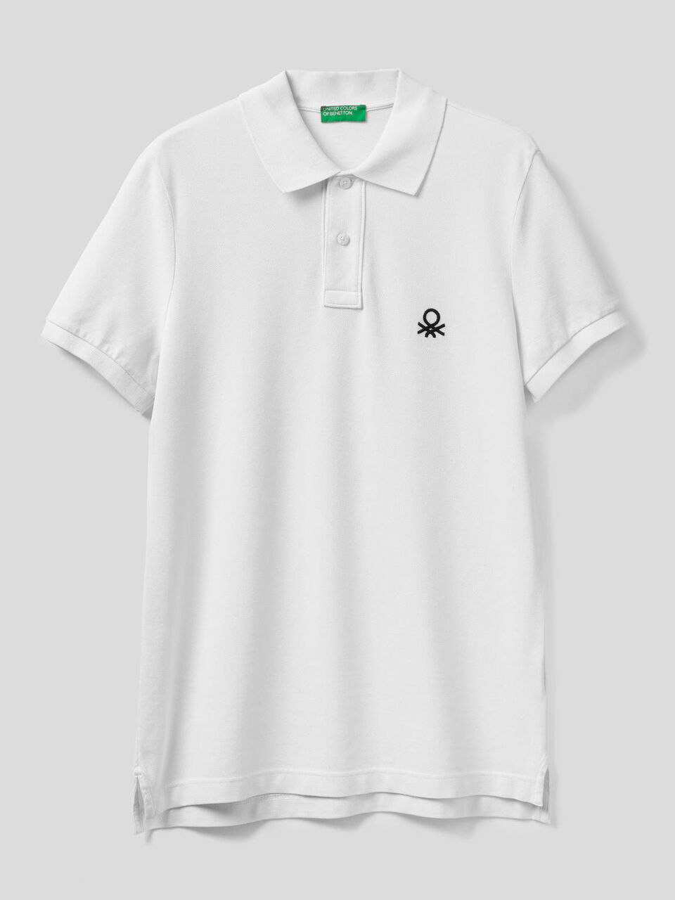 slim fit polo shirts white