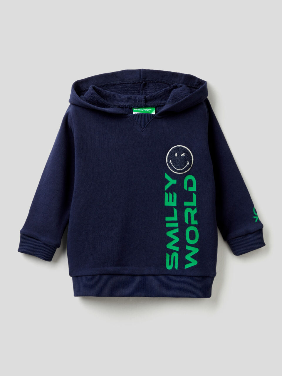 SmileyWorld® sweatshirt in pure cotton image number 1