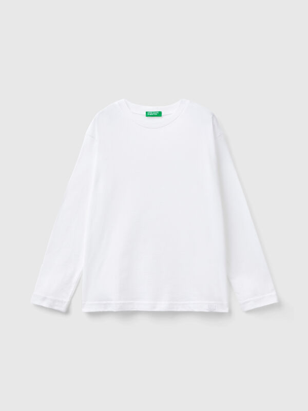  cotton crew neck t-shirt Junior Boy