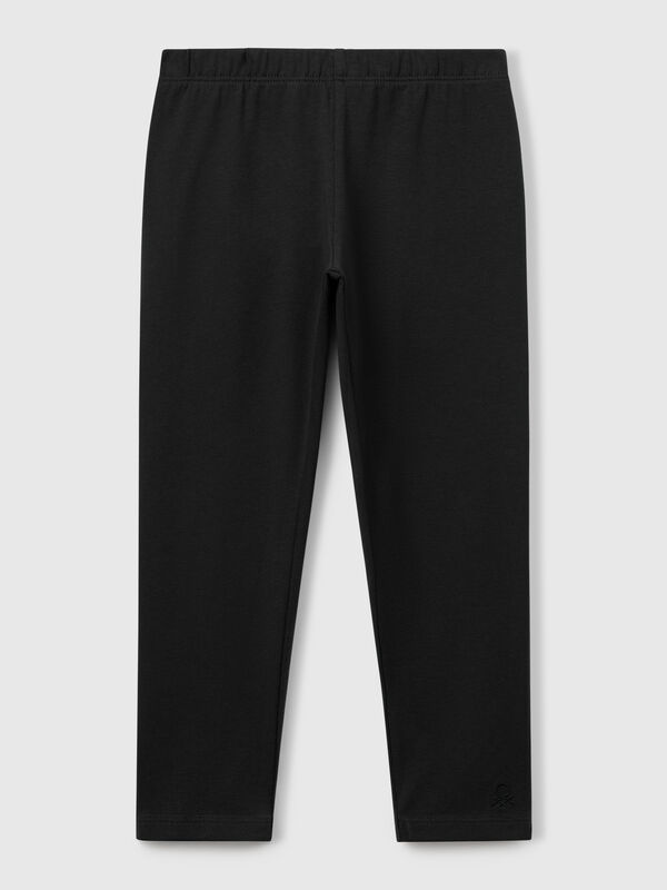 Stretch cotton leggings Junior Girl