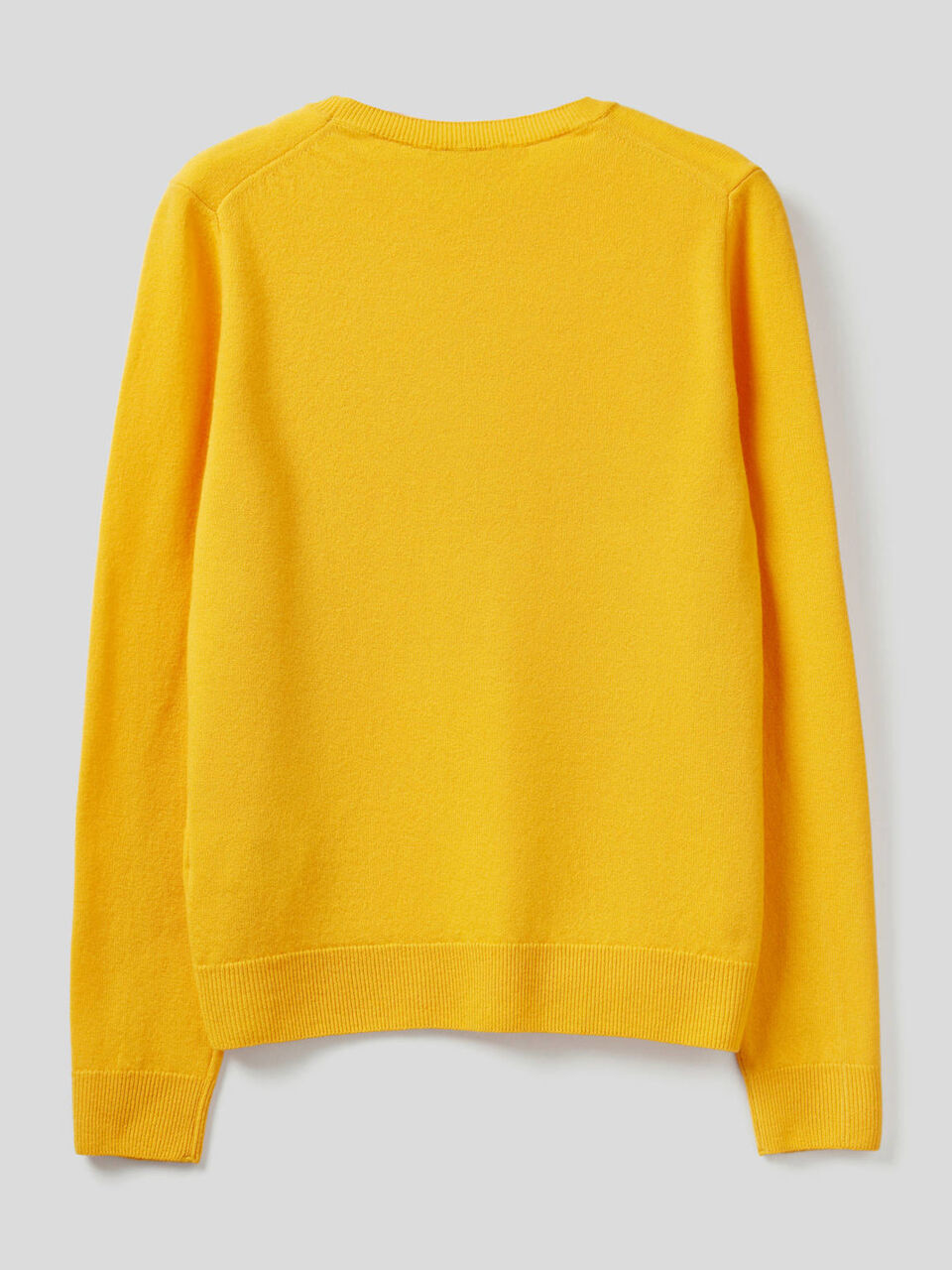 Crew neck sweater in Merino wool image number 2