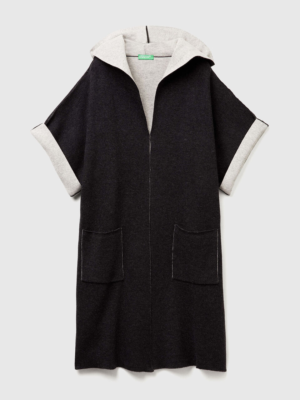 KNITTED COAT Women image number null