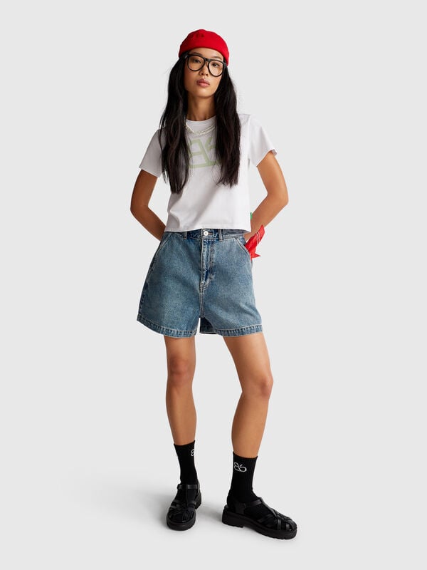 Jean shorts Women