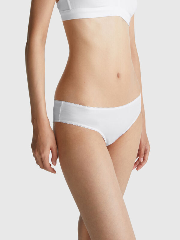 Basic stretch cotton underwear Women