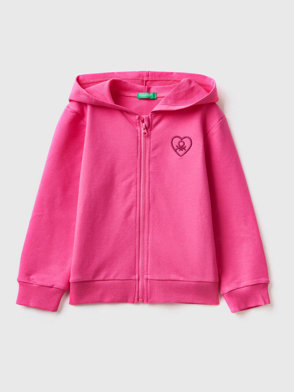 Zip-up hoodie
