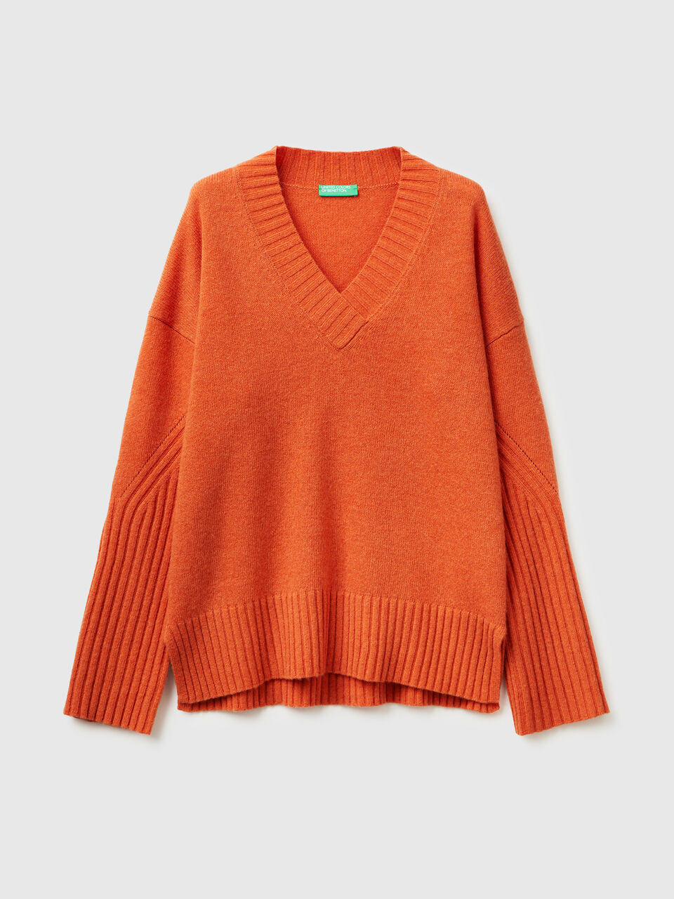 V NECK SWEATER L/S Women image number 1