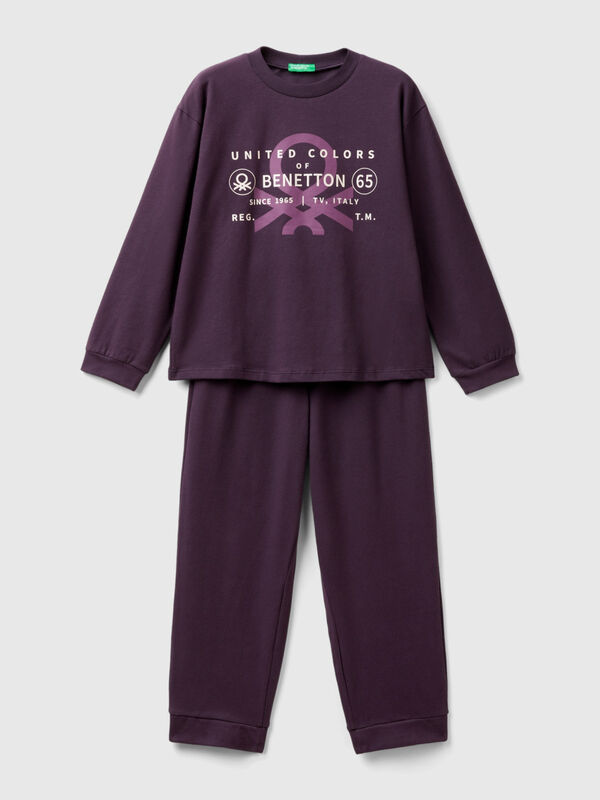 Stretch cotton pyjamas Junior Boy