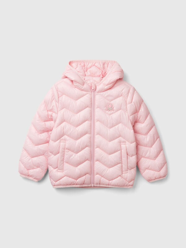 Padded jacket with hood Junior Girl